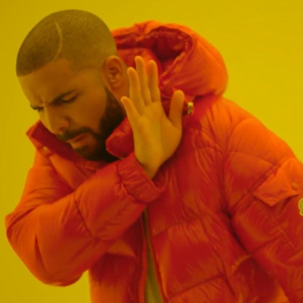 Drake rejecting