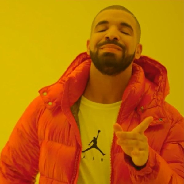 Drake approving